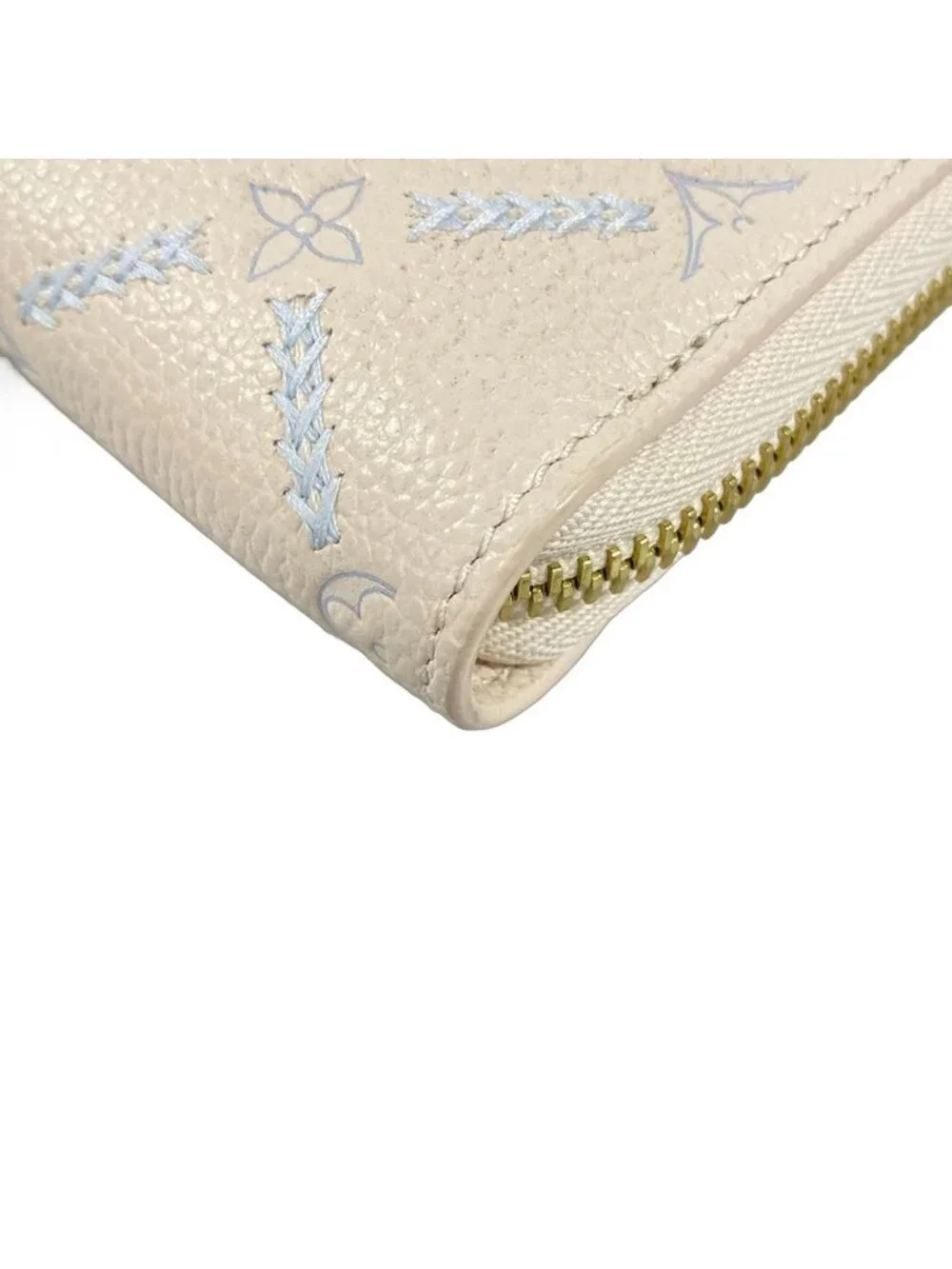 Louis Vuitton Wallet Zippy Quartz Couture Zip Around Leather Cowhide